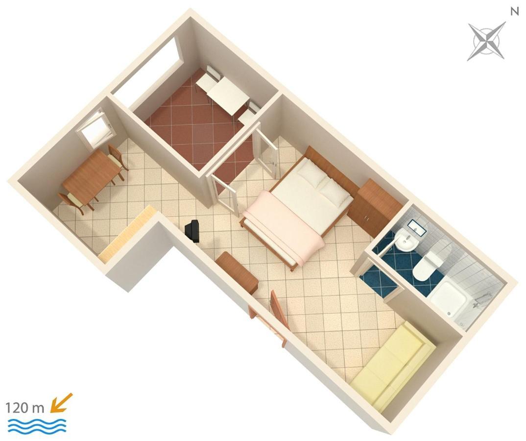 Apartments By The Sea Suha Punta, Rab - 5050 Kampor Exterior foto